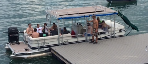 party barge pontoon boat rentals